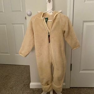 LL Bean Infant Fleece Bunting